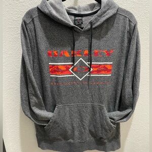 NWOT Oakley Hoodie Mens Large Grey Pullover Sweatshirt